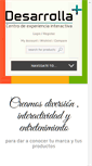 Mobile Screenshot of desarrollamas.com